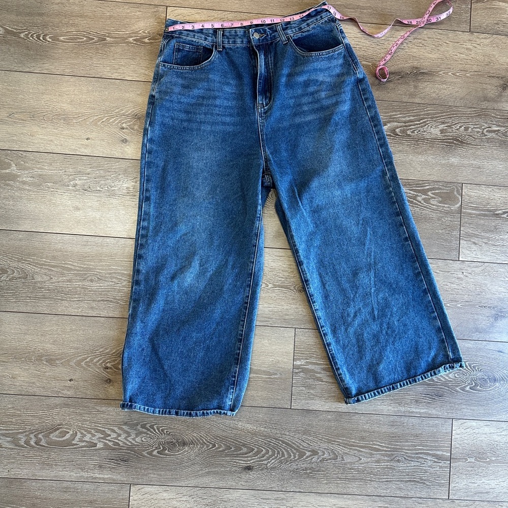 Cider high waisted blue jeans
